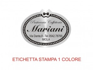 Etichette adesive per pasticcerie, bar, panetterie e gelaterie (mm 36x28)  (cod.20/I )